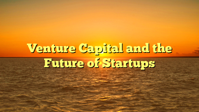 Venture Capital and the Future of Startups